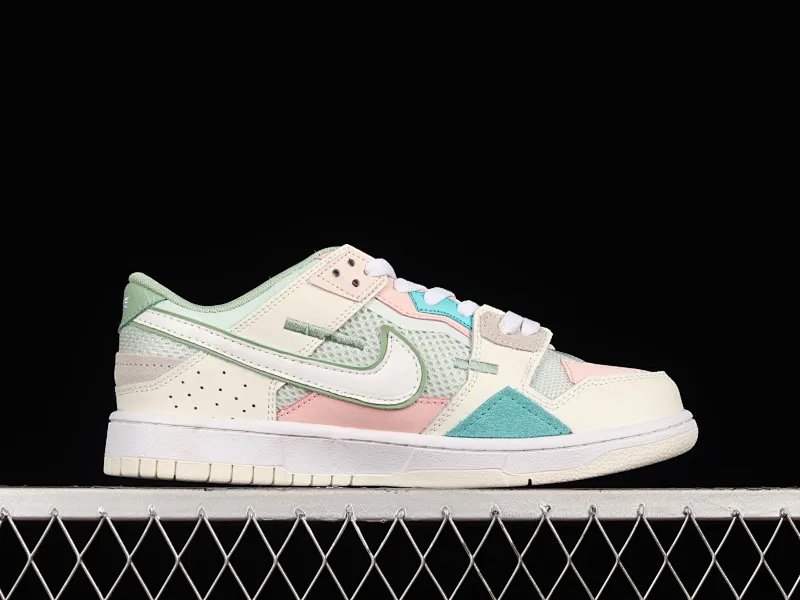 All categories Nk SB Dunk series Nk SB Dunk Low low-top skate shoes Nk Dunk Scrap stitching low-top skate shoes DM0802-001